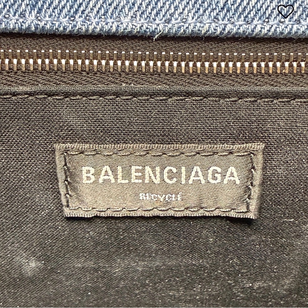 Balenciaga Hourglass Denim bag - Picture 12 of 15